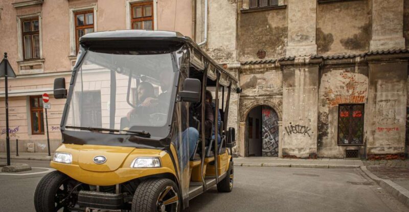 Krakow: City Tour Golf Cart & Schindler's Factory Guide Tour - Exploring Krakow’s Jewish Quarter and Podgórze District