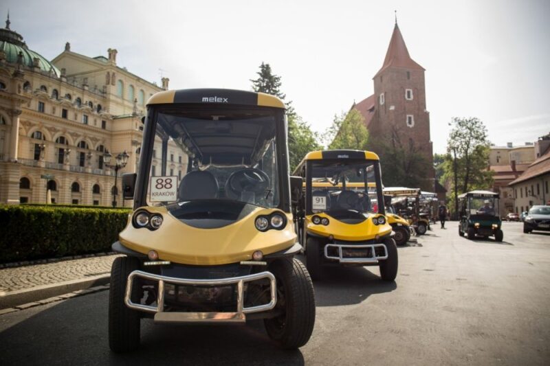 Krakow: City Tour of 3 Districts by Electric Car - Key Points