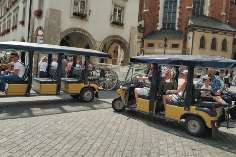 Krakow: Electric Golf Cart Tour of the Old Town - Ride in Comfort with an Eco-Friendly Electric Golf Cart
