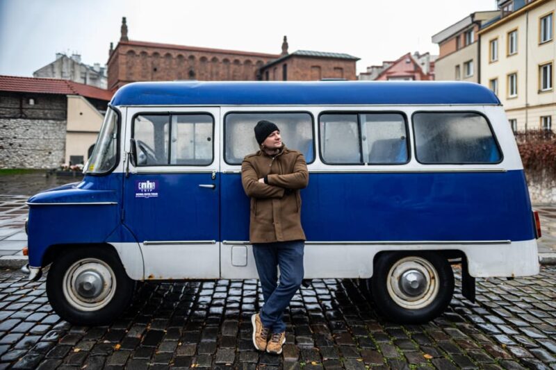Krakow Highlights Tour in Classic Car with Pro Photo Session - Szeroka Street and the Vibrant Kazimierz District