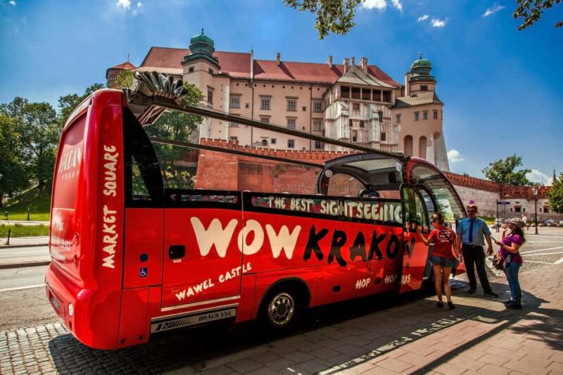 Krakow: Hop-On Hop-Off Bus Tour with Audio Guide - Key Points