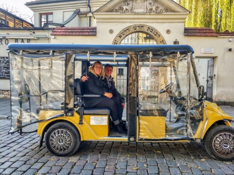 Krakow: Jewish Quarter and Ghetto Electric Golf Cart Tour - The Comfort and Environmental Benefits of Electric Golf Carts