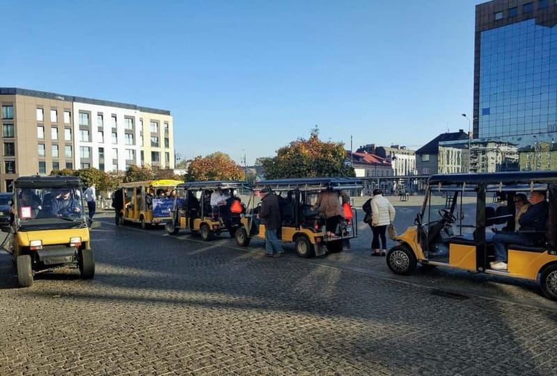 Krakow: Jewish Quarter and Ghetto Sightseeing Golf Cart Tour - Exploring the Kazimierz District in an Electric Vehicle