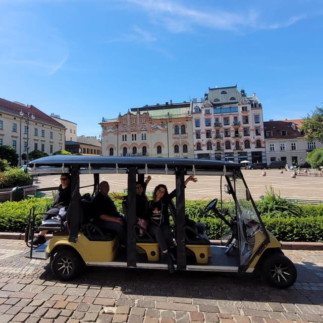 Krakow: Jewish Quarter and Ghetto tour by electric golf cart - Key Points