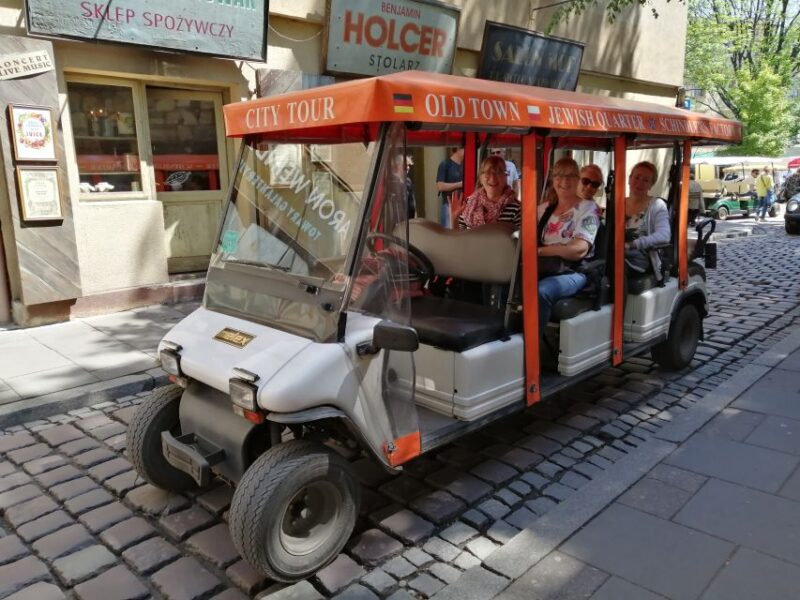 Krakow: Jewish Quarter and Schindler Factory by Golf Car - Logistics and Practical Tips for Tour Participants