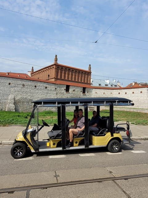 Krakow: Jewish Quarter guided tour by electric golf cart - Key Points