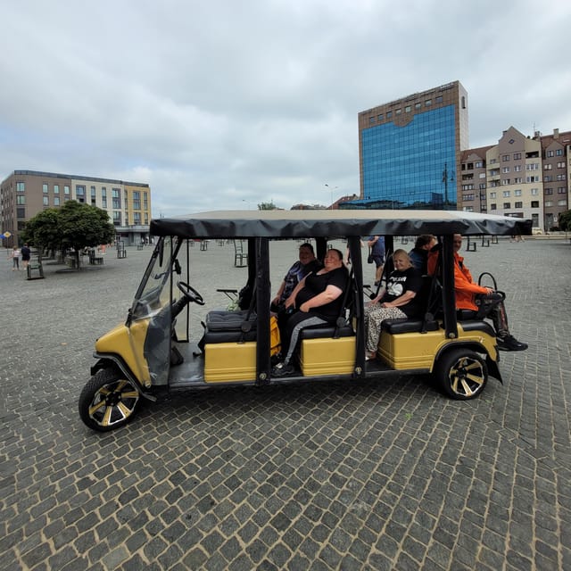 Krakow: Jewish Quarter guided tour by electric golf cart - WWII Sites and Historical Reminders