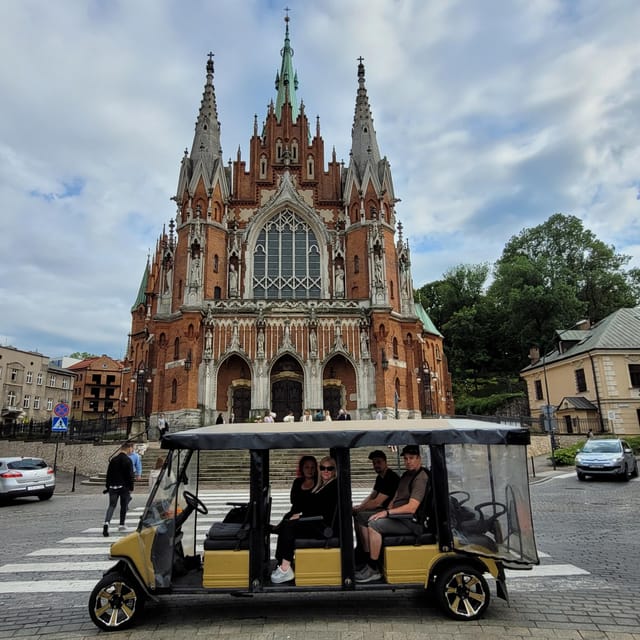Krakow: Jewish Quarter guided tour by electric golf cart - Pricing, Flexibility, and Booking Options