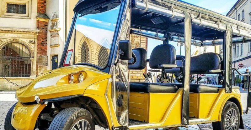 Krakow: Kazimierz by Golf Cart and Schindler's Factory Tour - Visiting Schindler’s Factory with a Guided Walk