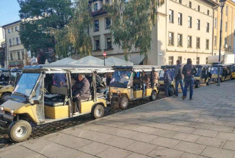 Krakow: Kazimierz by Golf Cart and Schindler's Factory Tour - Practical Details: Meeting Point and Accessibility