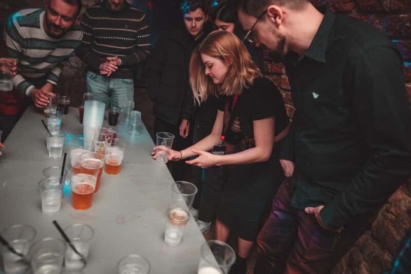 Krakow: New Year's Eve Pub Crawl w/ 2 Hours Unlimited Drinks - Drinking Games and Social Activities