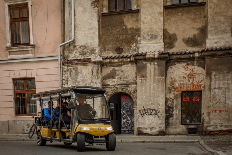 Krakow: Old Town City Sightseeing Tour Eco Buggy Golf Cart - Key Points