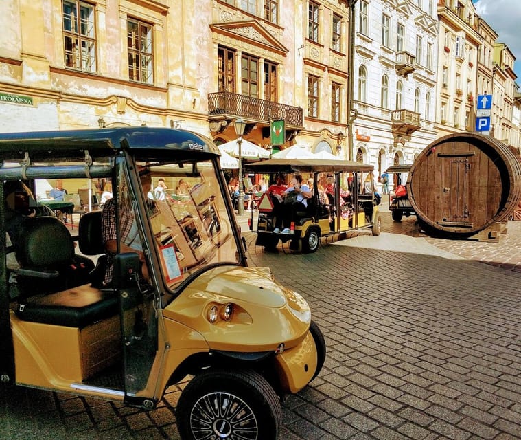 Krakow: Old Town Sightseeing Tour by Electric Golf Cart - Highlights of Krakow’s Architectural Treasures