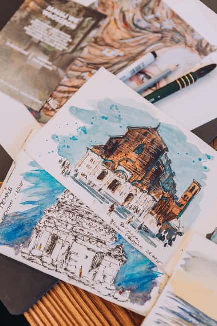 Kraków: Paint Watercolor Postcard with a Local Artist - What You’ll Learn in the Watercolor Workshop