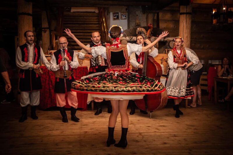 Krakow: Polish Folk Night with Dinner and Unlimited Drinks - Key Points