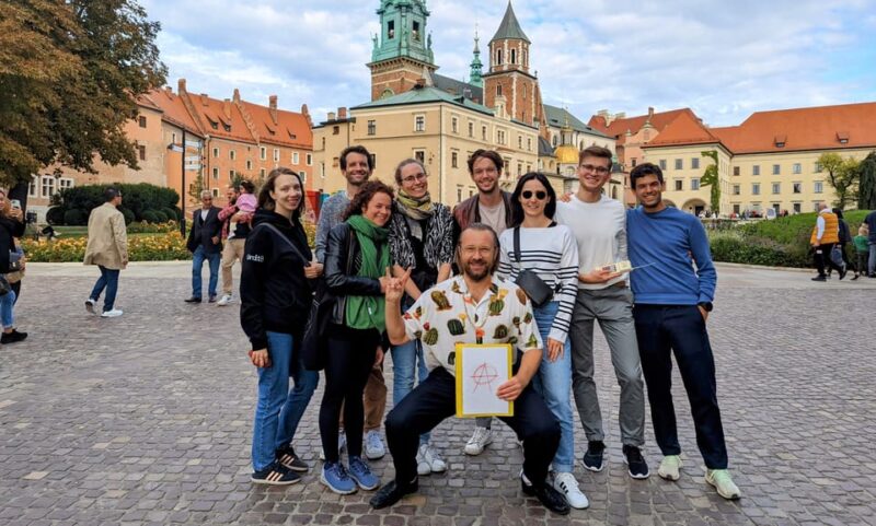 Krakow: Private Old Town Comedy Walk with a Crazy Guide - The Food and Vodka Briefcase Experience