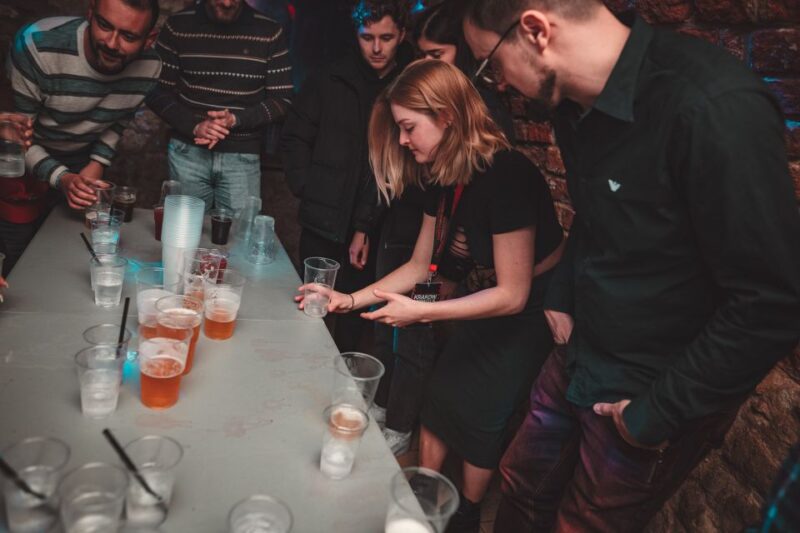 Krakow: Pub Crawl with 1 Hour of Unlimited Alcoholic Drinks - Practicalities: Meeting Points, Duration, and Whats Included