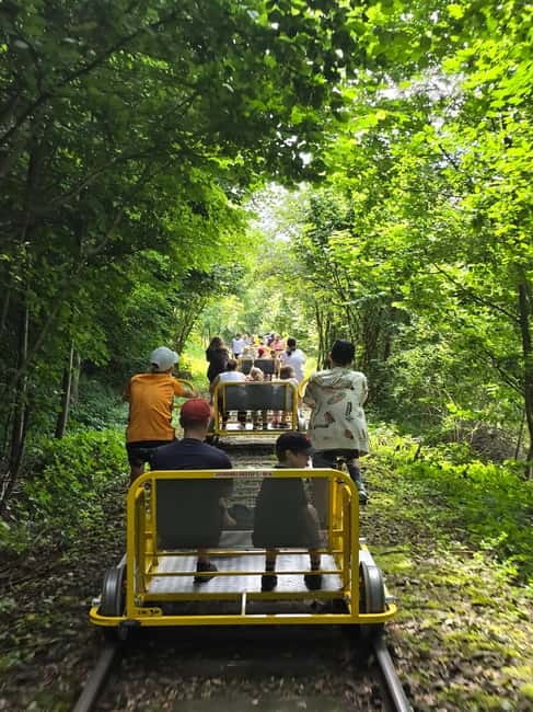 Krakow: Railway Handcar Tour - The Disused Railway Line no. 103 in Regulice