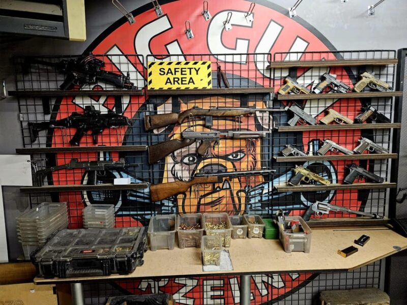 Krakow: Shooting range with hotel pickup - The Shooting Range Location: Big Gun Strzelnica