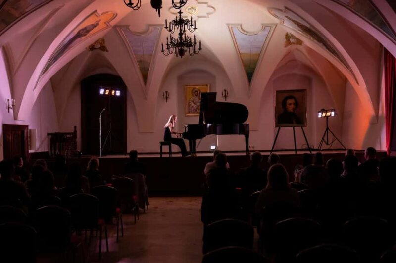 Krakow: Vip Ticket for Piano Concert at Bernardine Monastery - The Program: Masterpieces by Chopin, Beethoven, Ravel, and more