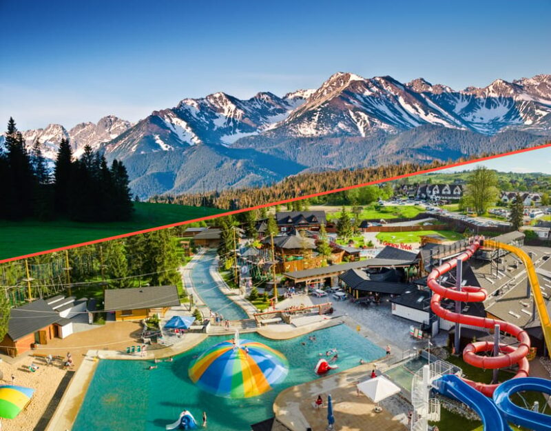 Krakow: Zakopane Cable Car, Vodka, Cheese & Hot Springs Tour - Zakopane and Chocholow: Mountain Views and Wooden Heritage