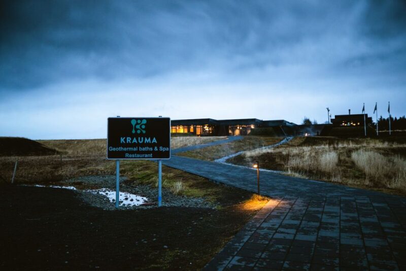 Krauma Geothermal Baths Entrance Ticket - Relaxation Room and Fire: Creating a Calm Atmosphere