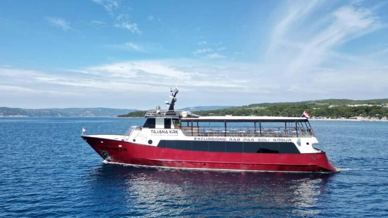 Krk: Boat Trip to Rab & Pag with Sightseeing & Swimming - Exploring Rab Island with Guided and Solo Discoveries