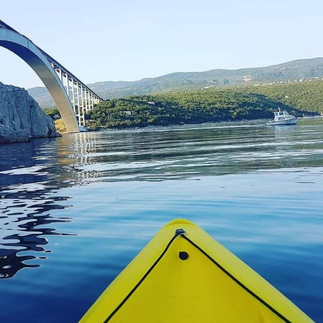 Krk Bridge: Kayak Tour with Guide - Paddling Past Selehovica Bay and Saint Marko Island