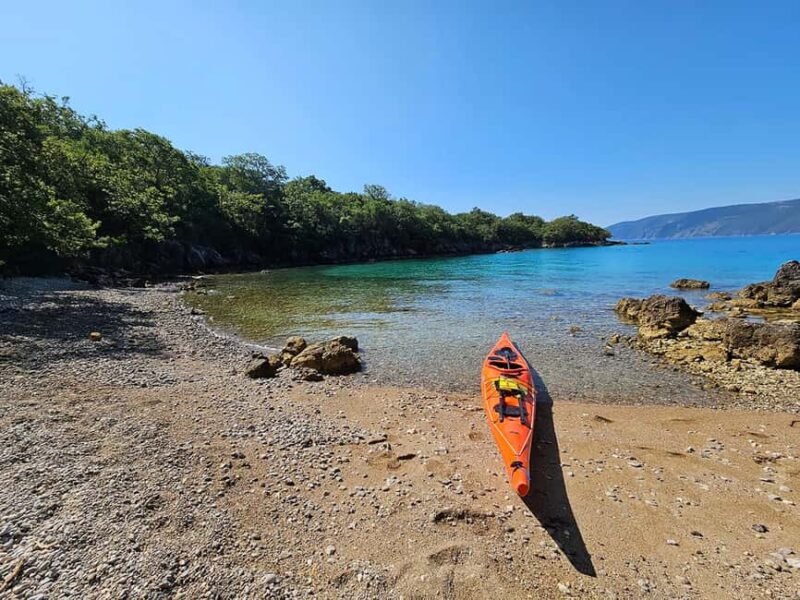 Krk Island: avlena bay guided Kayak tour with snorkeling - Visiting Secret Beaches Only Accessible by Sea