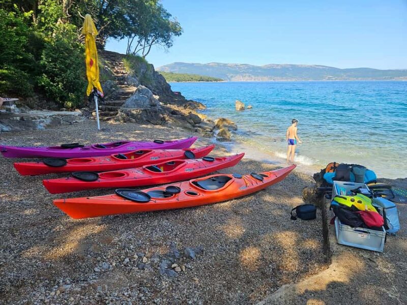 Krk Island: avlena bay guided Kayak tour with snorkeling - Cultural and Historic Highlights on the Water