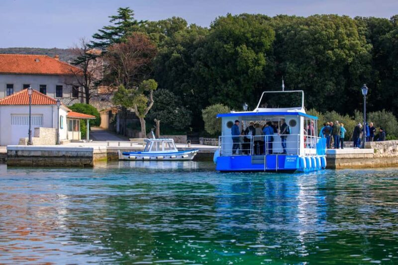 Krk: Koljun Island Boat Tour with Monastery Visit - Free Time for Strolling and Photography