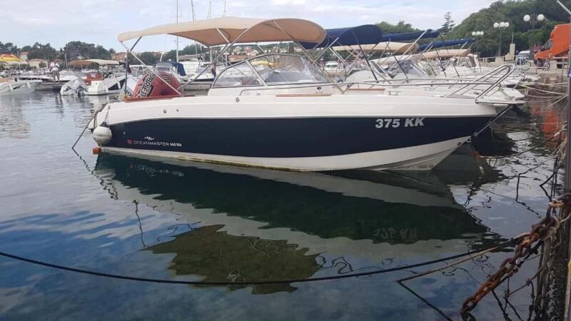 Krk: Rent a boat Admiral 660 - Navigating the Kvarner Islands and Sandy Bays