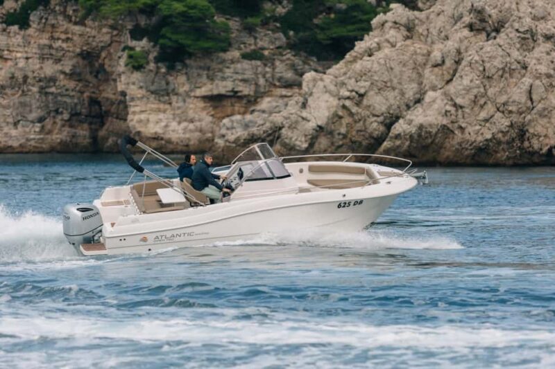 Krk: Rent a Boat Atlantic 750 open - Logistics, Flexibility, and Cancellation