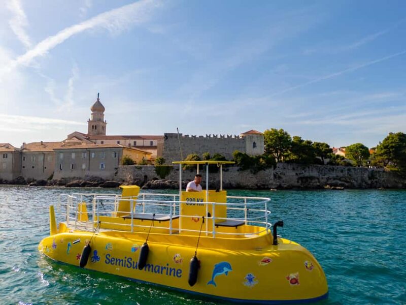Krk: Yellow Semi-Submarine Tour - How the Yellow Semi-Submarine Works in Krk