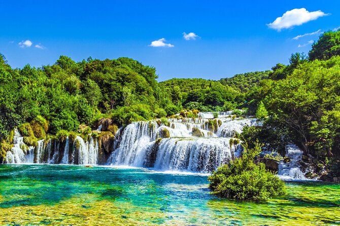 Krka Waterfall with Boat Rides to Skradin from Split or Trogir - Scenic Boat Ride Through Krka’s Canyon