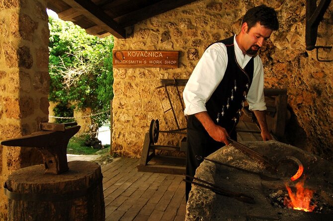 Krka Waterfalls private tour with ibenik from Trogir & Okrug - Discovering Skradin’s Medieval Charm