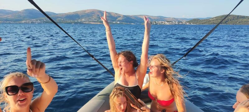 Krknjai Blue Lagoon three island tour with drinks - Visiting Maslinica: A Picturesque Village and Marina