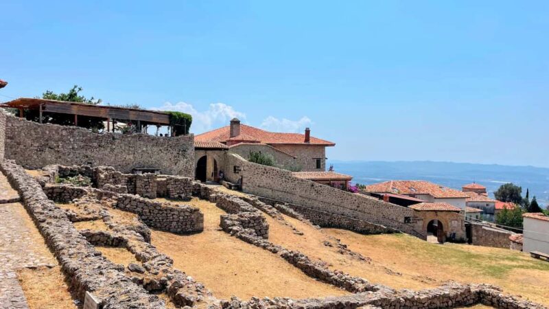 Kruja Castle and Old Bazaar Daily Tour on Luxe Land Rover - Walking Through the Historic Kruja Bazaar