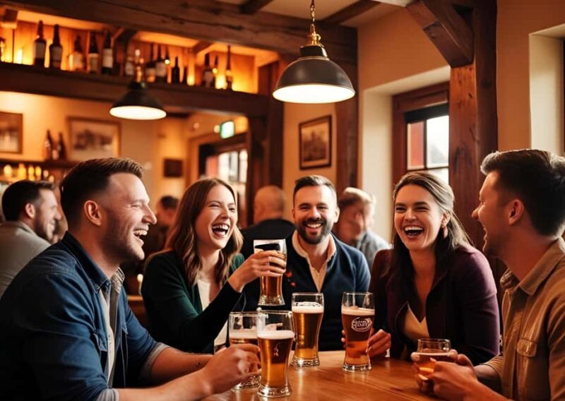 Krumlov Beer Tour: Brewery, Pubs, Beer (BEER SPA) & Food |3h - Visiting the Historic eský Krumlov Brewery