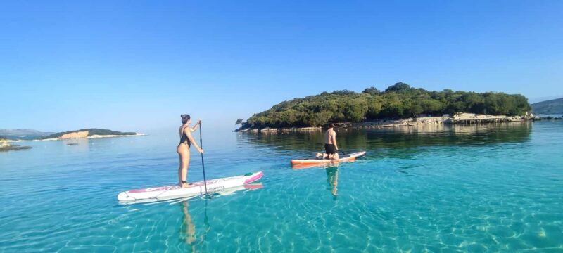 Ksamil islands: Stand-Up Paddle Tour (SUP Tour) - Discover the Tranquility of Ksamil Islands on a SUP Tour for $71