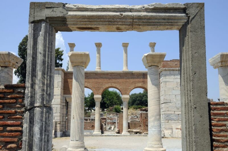 Kusadasi Port:Biblical Private Ephesus Tour | Skip-the-Line - Detailed Look at St. John’s Basilica and the Ancient Church