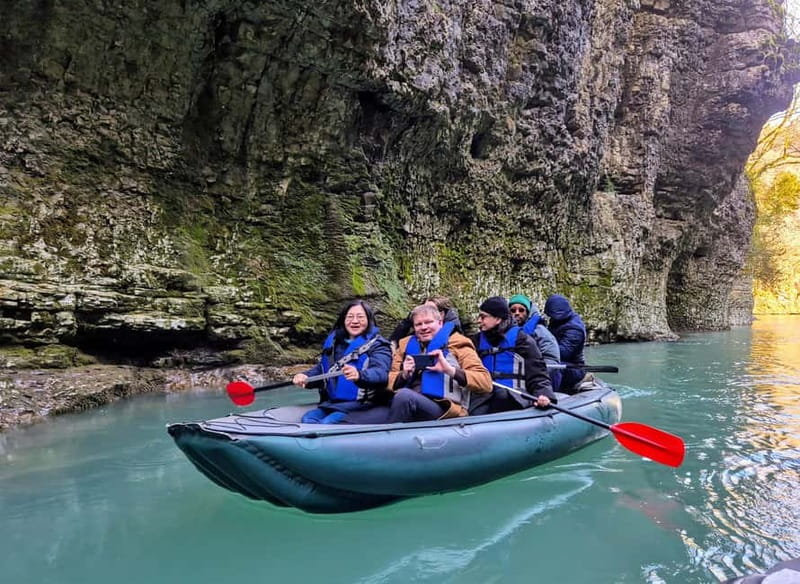 Kutaisi: Prometheus Cave & Martvili Canyon Guided Tours - Exploring Martvili Canyon: Walking Trails and a Scenic Boat Ride