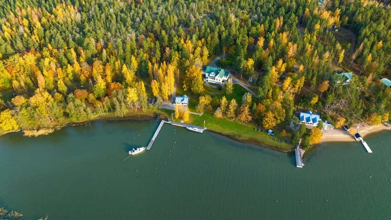 Kuusisto island: Electric fatbike rental - Starting Point at Villa Wolax on Kuusisto Island