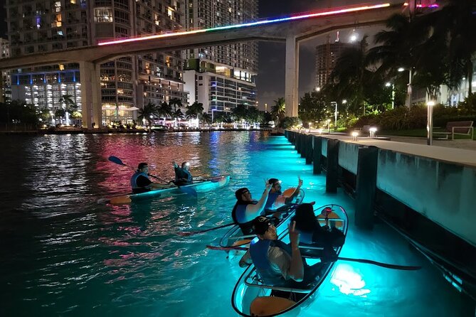 L.E.D. Light Kayak Miami City Lights - Booking Details and Cancellation Policy