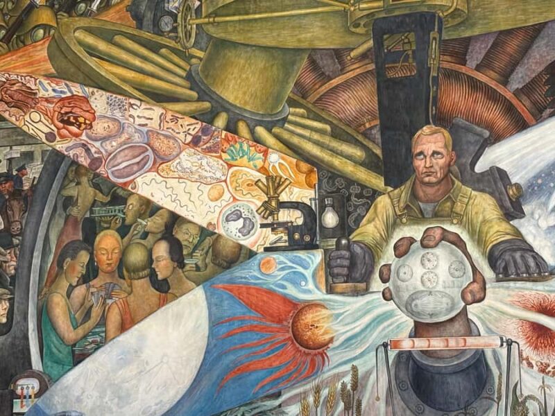 La Catrina & Muralism: Diego Riveras Legacy & Frida Kahlo - Starting at the Former College of San Ildefonso