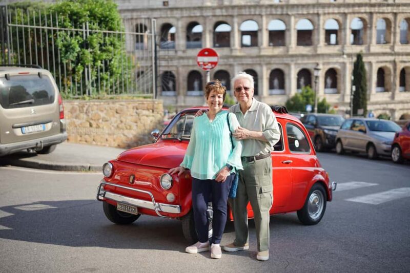 La Dolce Vita: Cruising Rome in a Classic Fiat 500 - Gianicolo Hill: Rome From Above