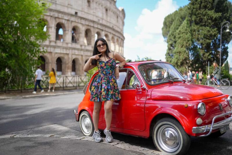 La Dolce Vita: Cruising Rome in a Classic Fiat 500 - Quick Drive-bys of Romes Historic Neighborhoods