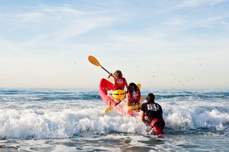 La Jolla: Sunset Kayak Tour of the 7 Caves - Practical Details: Meeting Point and Equipment