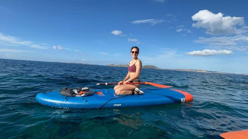 La Maddalena: Stand-Up Paddleboard Yoga Class - La Maddalena: A Water-Based Yoga Adventure in Sardinia