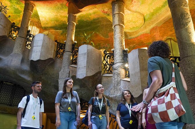 La Pedrera Guided Tour with Fast Track Access - Exploring the Courtyards: Colorful Murals and Butterfly Motifs